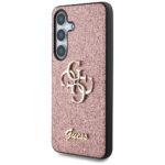 Guess - Glitter Script Big 4G Logo (GUHCS25SHG4SGP) - Samsung Galaxy S25 - Pink – Image 5