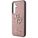 Guess - Glitter Script Big 4G Logo (GUHCS25SHG4SGP) - Samsung Galaxy S25 - Pink – Image 4