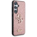 Guess - Glitter Script Big 4G Logo (GUHCS25SHG4SGP) - Samsung Galaxy S25 - Pink – Image 2