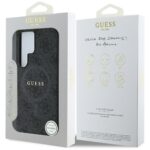 Guess - 4G Ring Classic Logo MagSafe (GUHMS25LG4GFRK) - Samsung Galaxy S25 Ultra - Black – Image 7