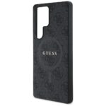 Guess - 4G Ring Classic Logo MagSafe (GUHMS25LG4GFRK) - Samsung Galaxy S25 Ultra - Black – Image 3