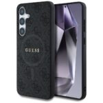 Guess - 4G Ring Classic Logo MagSafe (GUHMS25MG4GFRK) - Samsung Galaxy S25 Plus - Black