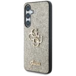 Guess - Glitter Script Big 4G Logo (GUHCS25MHG4SGD) - Samsung Galaxy S25 Plus - Gold – Image 3