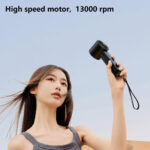 Techsuit - Premium Handheld Fan (F83) - Portable, Adjustable, Rechargeable, 4800mAh - Black – Image 4