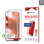 Displex - Premium Real Glass Full Cover - Samsung Galaxy S21 FE 5G - Black