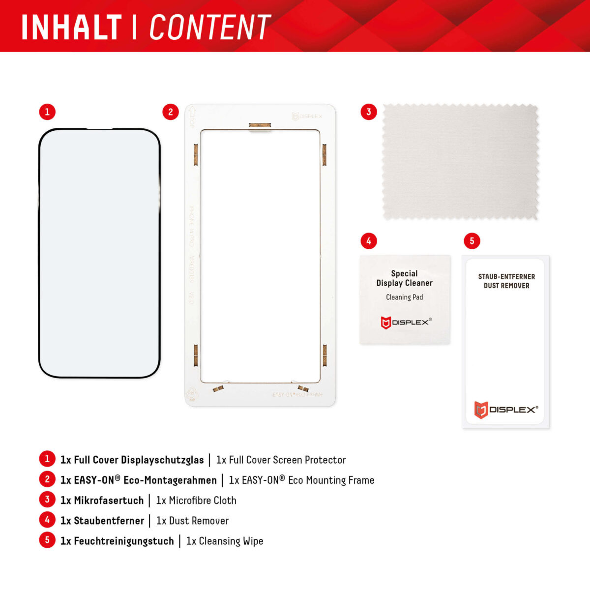 Displex - Premium Real Glass Full Cover - Samsung Galaxy A54 - Black – Image 5