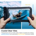 Spigen - (2 pack) Waterproof Case (A601)  - IPX8, for Phone 3.5 - 7" - Black – Image 3