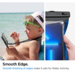 Spigen - (2 pack) Waterproof Case (A601)  - IPX8, for Phone 3.5 - 7" - Black – Image 4