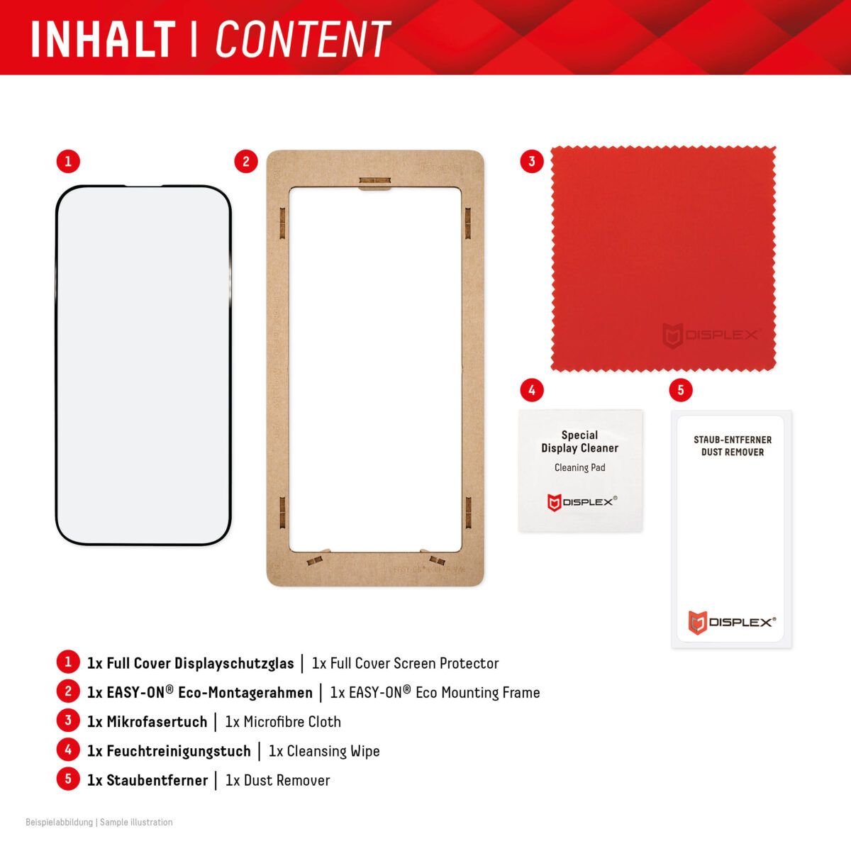 Displex - Premium Real Glass 3D - Xiaomi 14 Pro / 14 Ultra - Clear – Image 5
