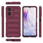 Techsuit - Magic Shield - Xiaomi Redmi 13C 5G / Poco M6 - Red – Image 4
