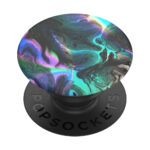 PopSockets - PopGrip - Oil Agate Black