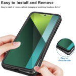 Techsuit - ColorVerse 360 Series + Screen Protector - Xiaomi Redmi Note 13 Pro 5G / Poco X6 - Blue – Image 5