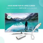 Ugreen - Video/Audio Converter (10461) - Mini DP to HDMI, Support 1060P@60Hz, 25cm - Black – Image 3