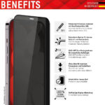 Displex - Premium Real Glass Privacy Full Cover - iPhone 13 / iPhone 13 Pro / iPhone 14 - Black – Image 2