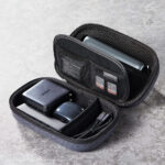 Ugreen - Storage Case (50903) - for Travel, with Snap Hook, Zipped Mesh Pocket, Soft Inner Layers - Gray – Image 3