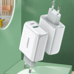 Ugreen - Wall Charger (60468) - USB-A, QC 3.0, Type-C, PD, 36W, 3A - White – Image 2