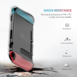 Ugreen - Protective Case (50893) for Nintendo Switch with Ergonomic Design - Black – Image 2