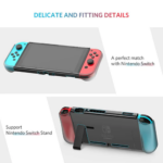 Ugreen - Protective Case (50893) for Nintendo Switch with Ergonomic Design - Black – Image 5
