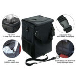 Techsuit - Car Organizer (CO-T3) - Foldable Auto Car Trash with Pockets Storage - Black – Image 5