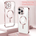Techsuit - Luxury Crystal MagSafe - iPhone 15 Pro - Pink – Image 2