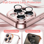 Techsuit - Luxury Crystal MagSafe - iPhone 15 Pro - Pink – Image 4