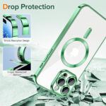 Techsuit - Luxury Crystal MagSafe - iPhone 14 Pro Max - Light Green – Image 3