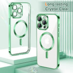 Techsuit - Luxury Crystal MagSafe - iPhone 14 Pro Max - Light Green – Image 2