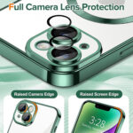 Techsuit - Luxury Crystal MagSafe - iPhone 14 Plus - Deep Green – Image 4