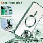 Techsuit - Luxury Crystal MagSafe - iPhone 14 Plus - Deep Green – Image 3