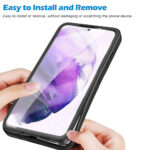 Techsuit - ColorVerse 360 Series + Screen Protector - Samsung Galaxy S21 FE 5G - Pink – Image 3