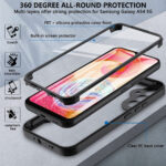 Techsuit - ColorVerse 360 Series + Screen Protector - Samsung Galaxy S24 Plus - Black – Image 2