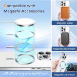 Techsuit - Luxury Crystal MagSafe - iPhone 12 Pro - Silver – Image 5