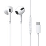 Baseus - Stereo Earphones Encok C17 (NGCR010002) - with Wire, Type-C, Microphone, 1.1m - White