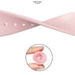 Techsuit - Watchband (W031) - Apple Watch 1/2/3/4/5/6/7/8/9/10/SE/SE 2 (38/40/41/42mm) - Light Pink – Image 2
