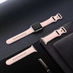 Techsuit - Watchband (W031) - Apple Watch 1/2/3/4/5/6/7/8/9/10/SE/SE 2 (38/40/41/42mm) - Light Pink – Image 4