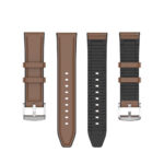 Techsuit - Watchband 22mm (W007) - Samsung Galaxy Watch (46mm)/Watch 3/Gear S3, Huawei Watch GT/GT 2/GT 3 (46mm) - Brown – Image 3