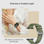 Techsuit - Watchband 32mm (W051) - Apple Watch 1/2/3/4/5/6/7/8/9/10/SE/SE 2 (38/40/41/42mm) - Dark Blue – Image 6