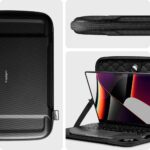 Spigen - Rugged Armor Pouch - for MacBook, Acer, HP, Lenovo, Dell with 13 - 14inch / 350 x 250 x 25mm (max.) Size - Black – Image 5