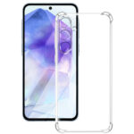 Techsuit - Shockproof Clear Silicone - Samsung Galaxy M55 - Clear – Image 3