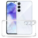 Techsuit - Shockproof Clear Silicone - Samsung Galaxy M55 - Clear – Image 4