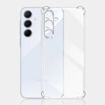 Techsuit - Shockproof Clear Silicone - Samsung Galaxy M55 - Clear – Image 5