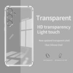 Techsuit - Shockproof Clear Silicone - Samsung Galaxy M55 - Clear – Image 6
