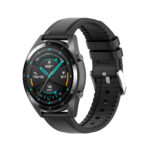 Techsuit - Watchband 22mm (W007) - Samsung Galaxy Watch (46mm)/Watch 3/Gear S3, Huawei Watch GT/GT 2/GT 3 (46mm) - Black – Image 5