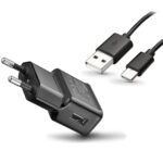 Samsung - Original Wall Charger (EP-TA200EBE) - with USB Type-C Cable (EP-DG970BBE) - Black (Bulk Packing) – Image 4