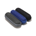 Techsuit - Glasses Case (ETOV2) - with Zipper, Eco Leather, 160 x 48 x 45mm - Blue – Image 6