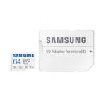 Samsung - Memory Card Evo Plus (MB-MC64KA/EU) - MicroSDXC with Adapter, 64GB, Class 10 / UHS-1 - White – Image 3