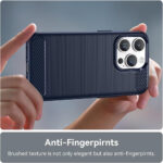 Techsuit - Carbon Silicone - iPhone 14 Pro Max - Blue – Image 5