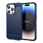 Techsuit - Carbon Silicone - iPhone 14 Pro Max - Blue