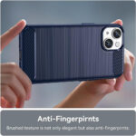 Techsuit - Carbon Silicone - iPhone 11 - Blue – Image 5