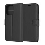 Techsuit - Leather Folio - iPhone 13 Pro - Black